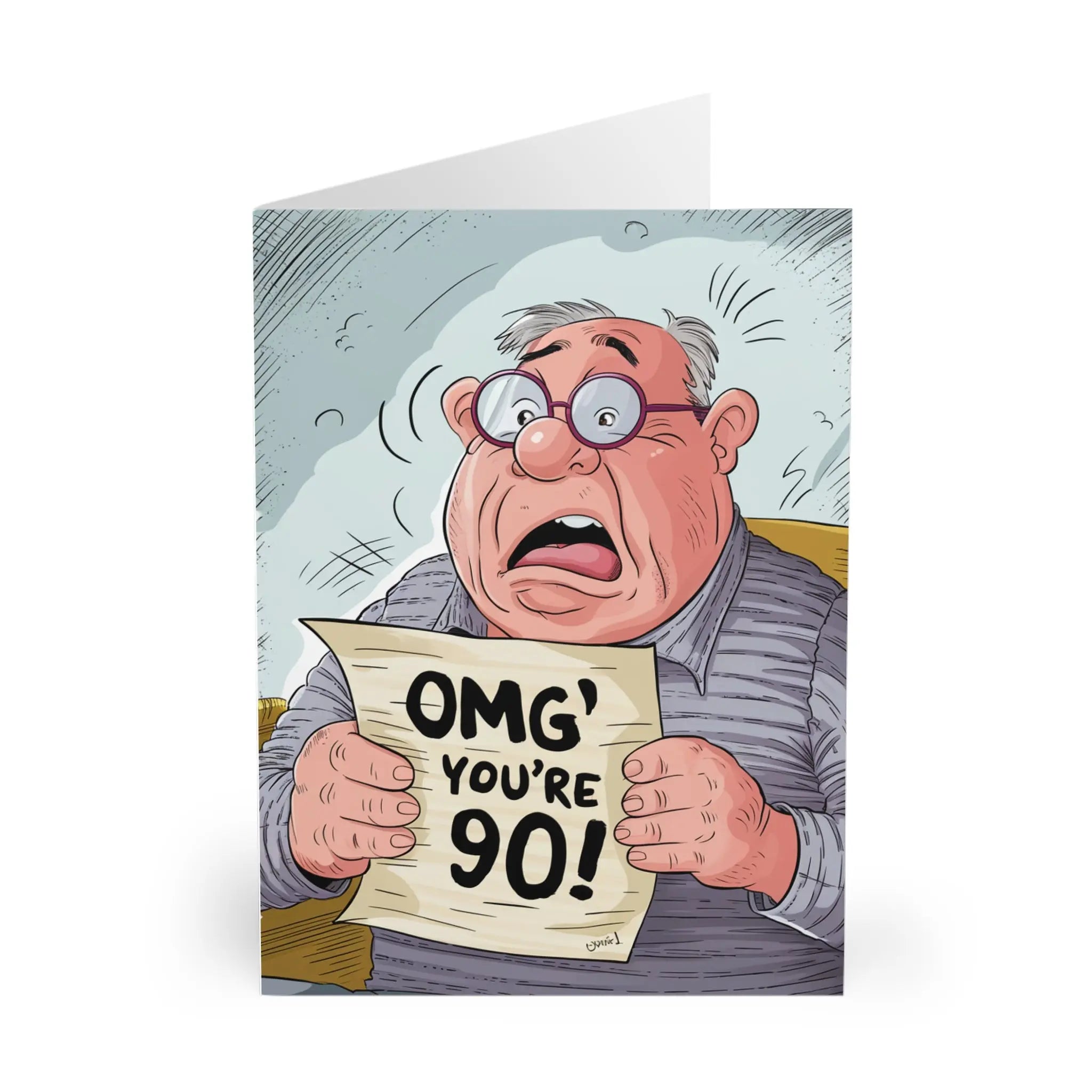 Shop For Unique & Fun 90th Birthday Cards & Gifts | Gifty Print