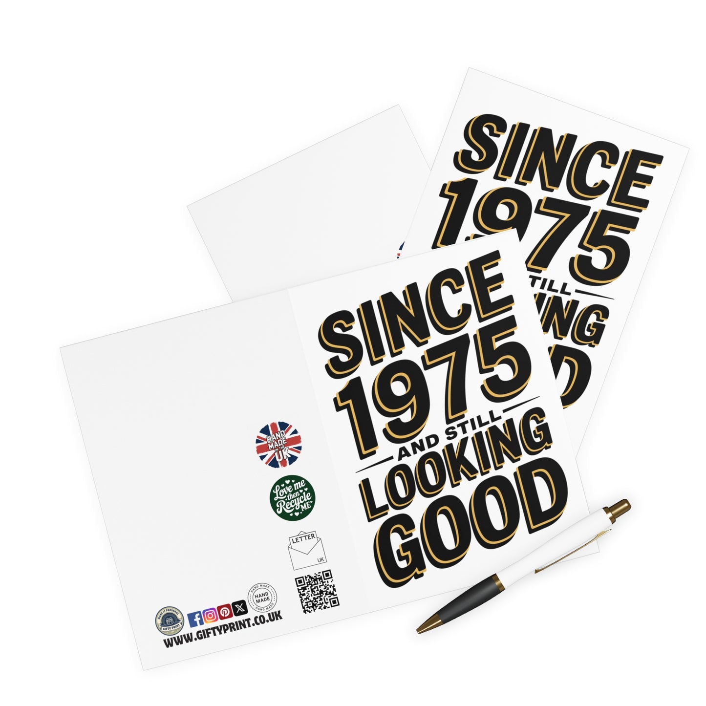 50th Birthday Card Since 1975 & Still Looking Good C