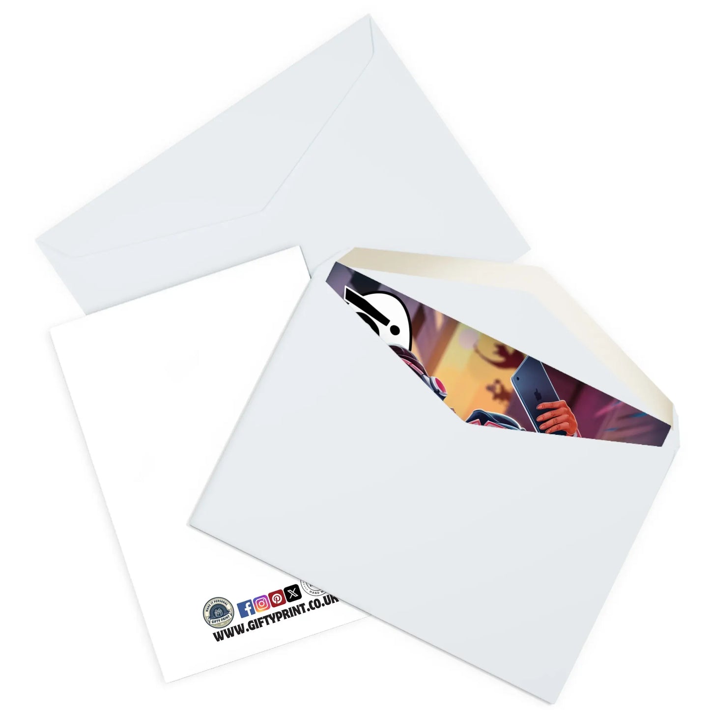 enveloped Congratulations On The Job Card You're Hired Power Dressed