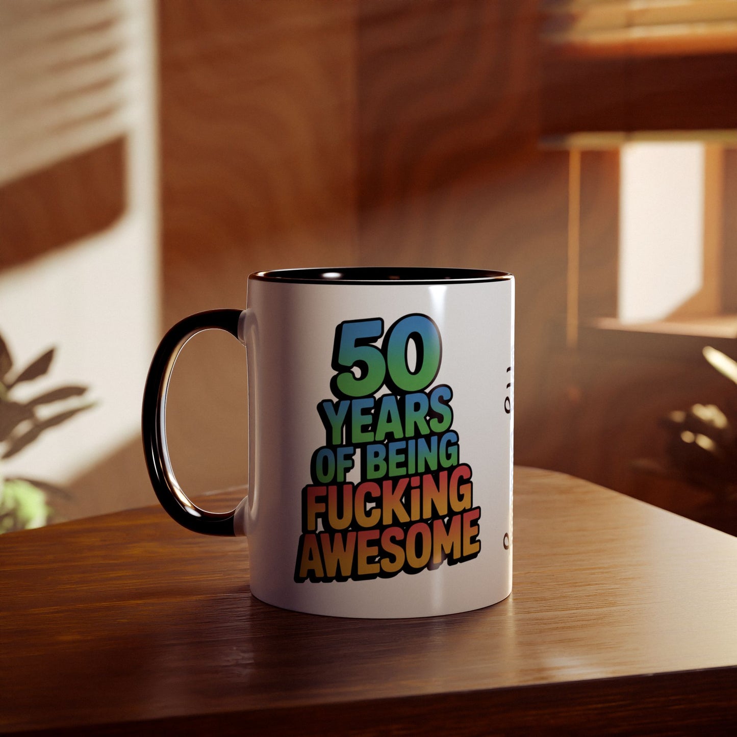 50th Birthday Mug 50 Years Of Being Fucking Awesome C