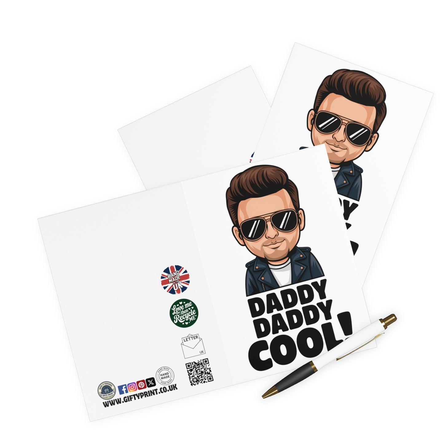 Fathers Day Card Daddy Daddy Cool C