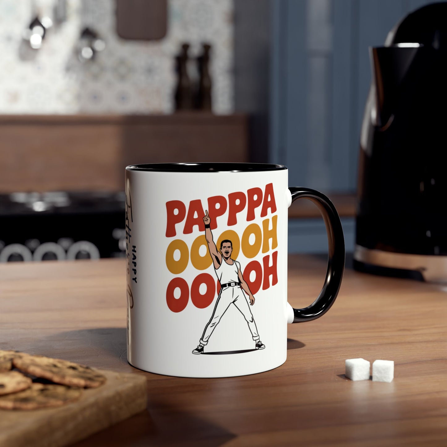 Fathers Day Mug Freddy Mercury Papppa Ooooooh