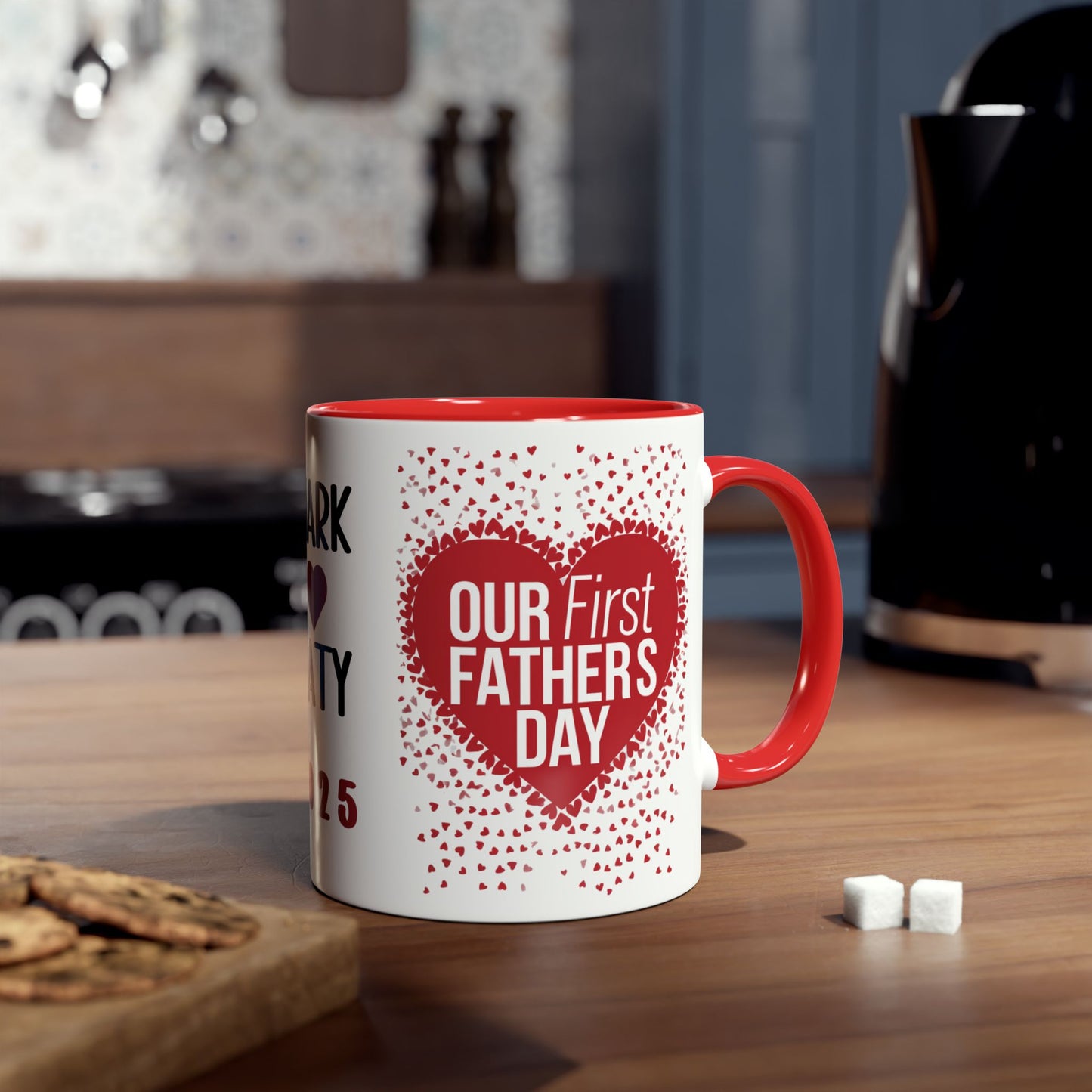 First Fathers Day Mug Our First Fathers Day Mug Personalised C