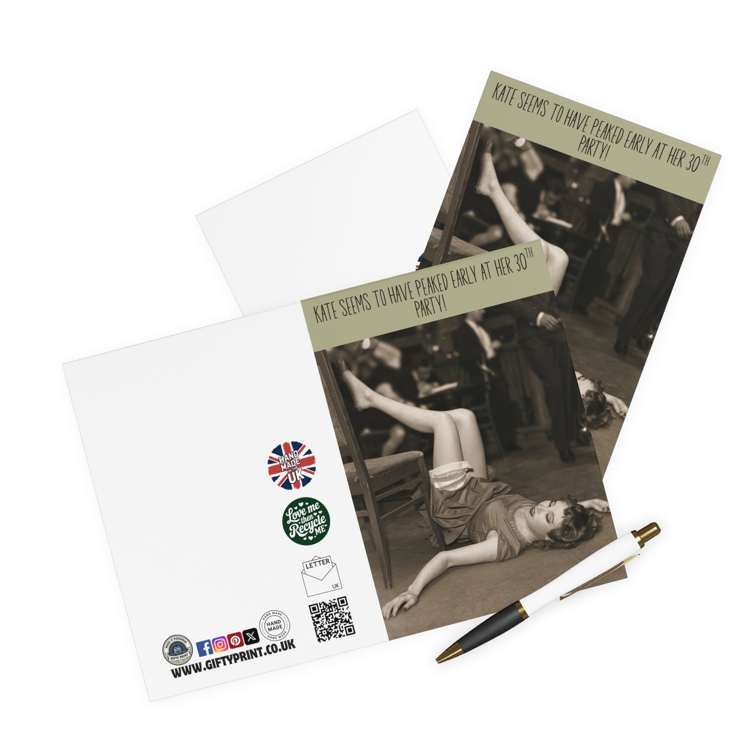 Funny 30th Birthday Card She May Have Peaked Early