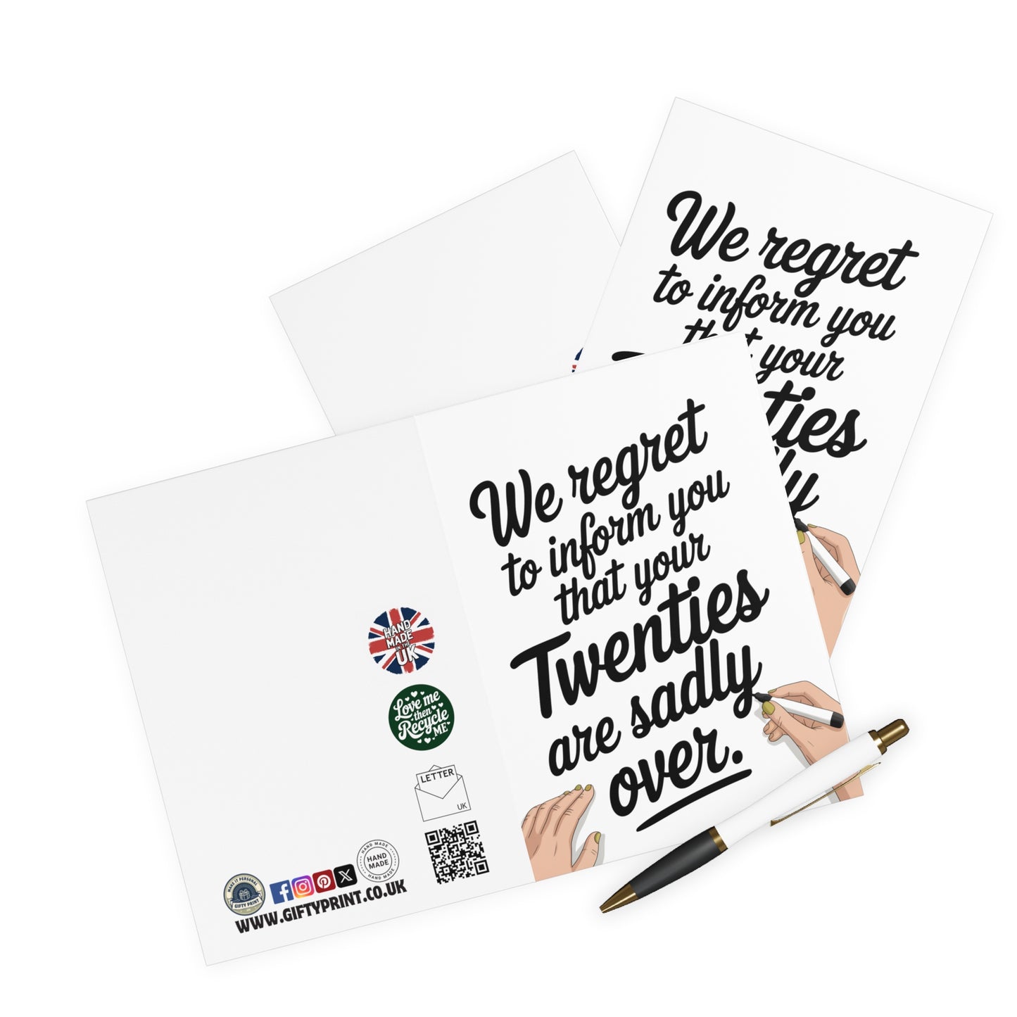 Funny 30th Birthday Card We Regret You Twenties Are Over C