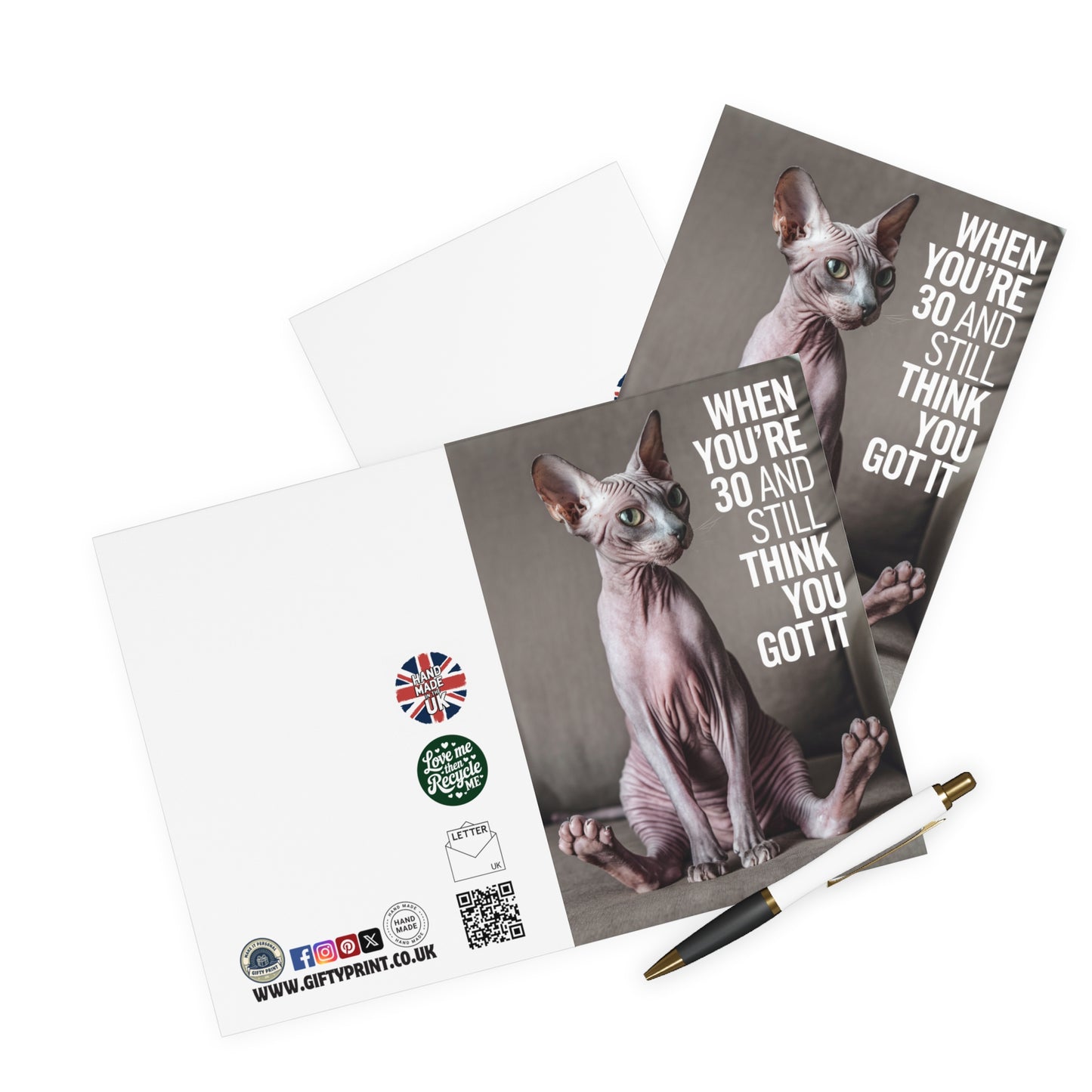 Funny 30th Birthday Card When Your 30 & Still Think You Got It