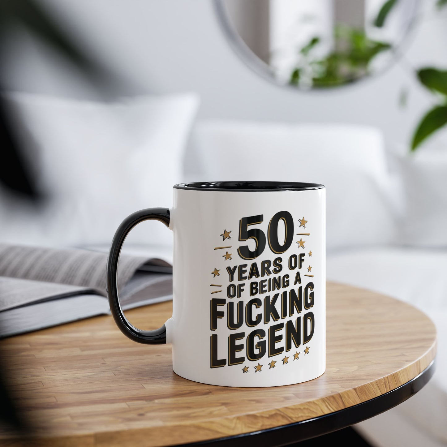 Funny 50th Birthday Mug 50 Years Of Being A Fucking Legend C