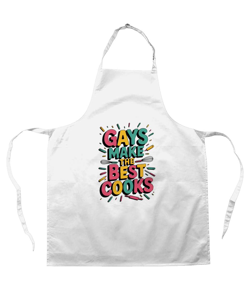Funny Gay Apron Gays Make The Best Cooks