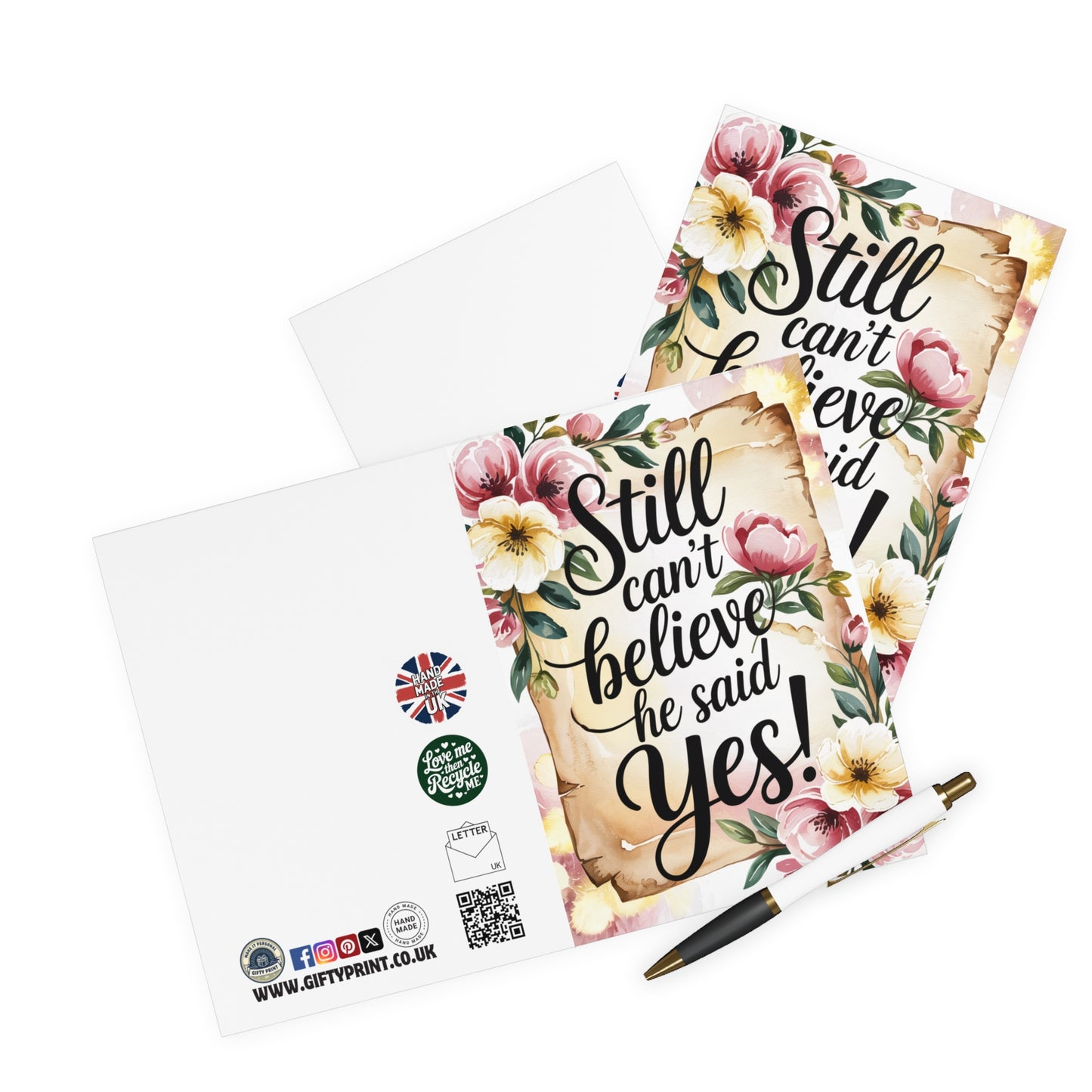 Funny Wedding Card I Still Can't Believe He Said Yes