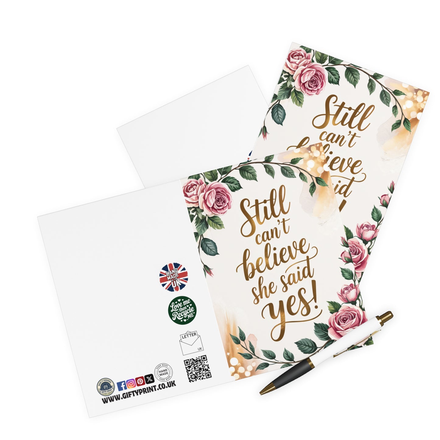 Funny Wedding Card I Still Can't Believe She Said Yes