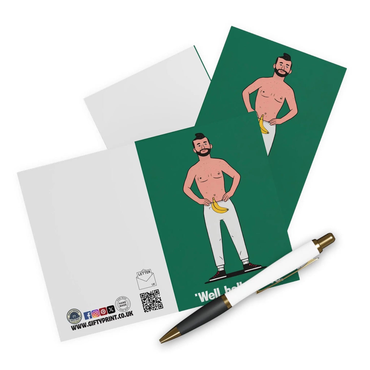 Gay Valentines Day Card Well Hello There c