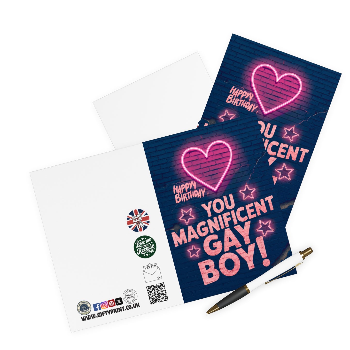 Gay Birthday Card Happy Birthday You Magnificent Gay Boy