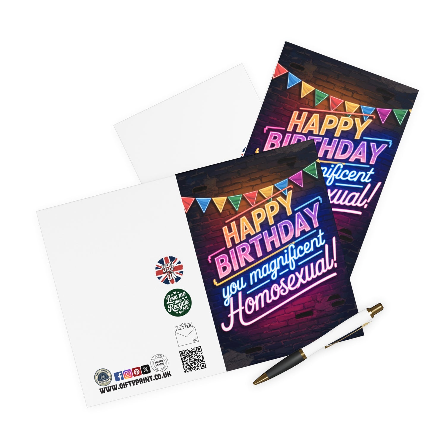 Gay Birthday Card Happy Birthday You Magnificent Homosexual