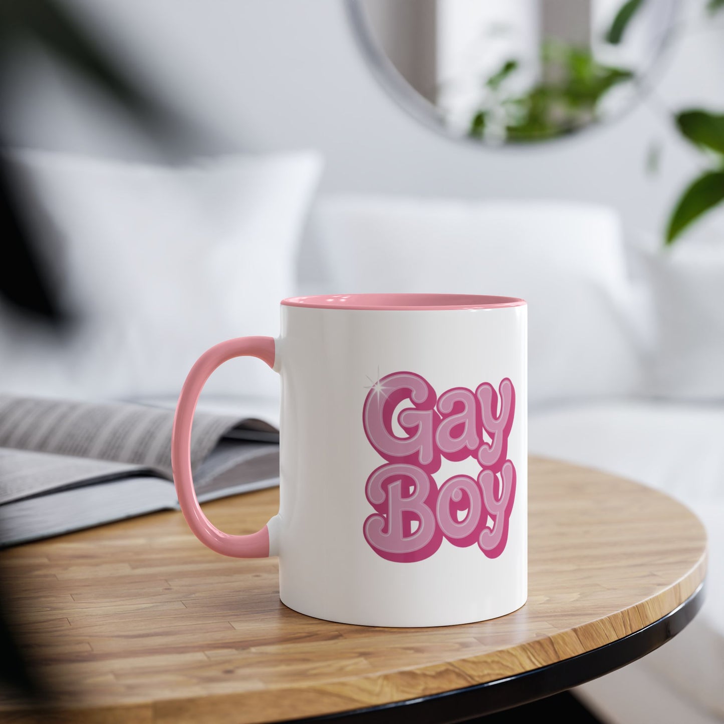 Gay Pink Fabulous Mug Gay Boy