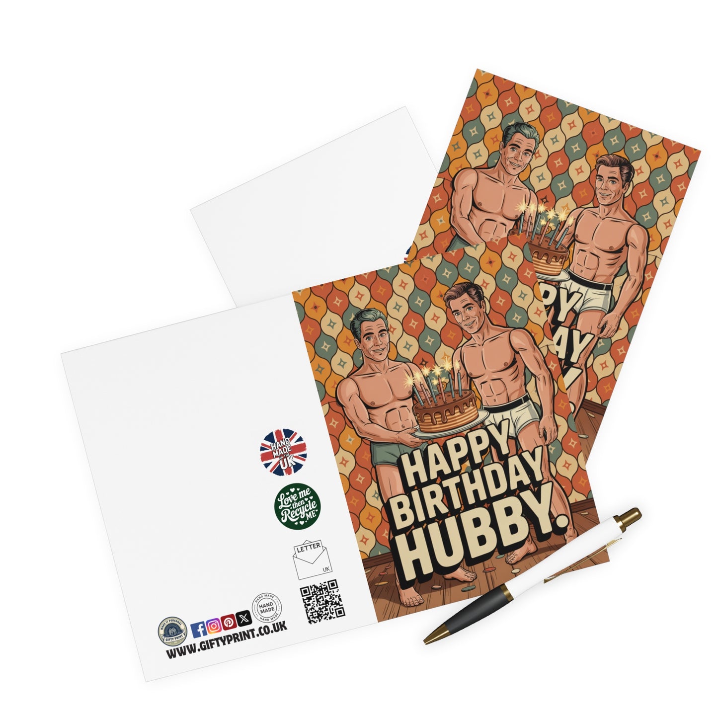 Happy Birthday Hubby Gay Birthday Card