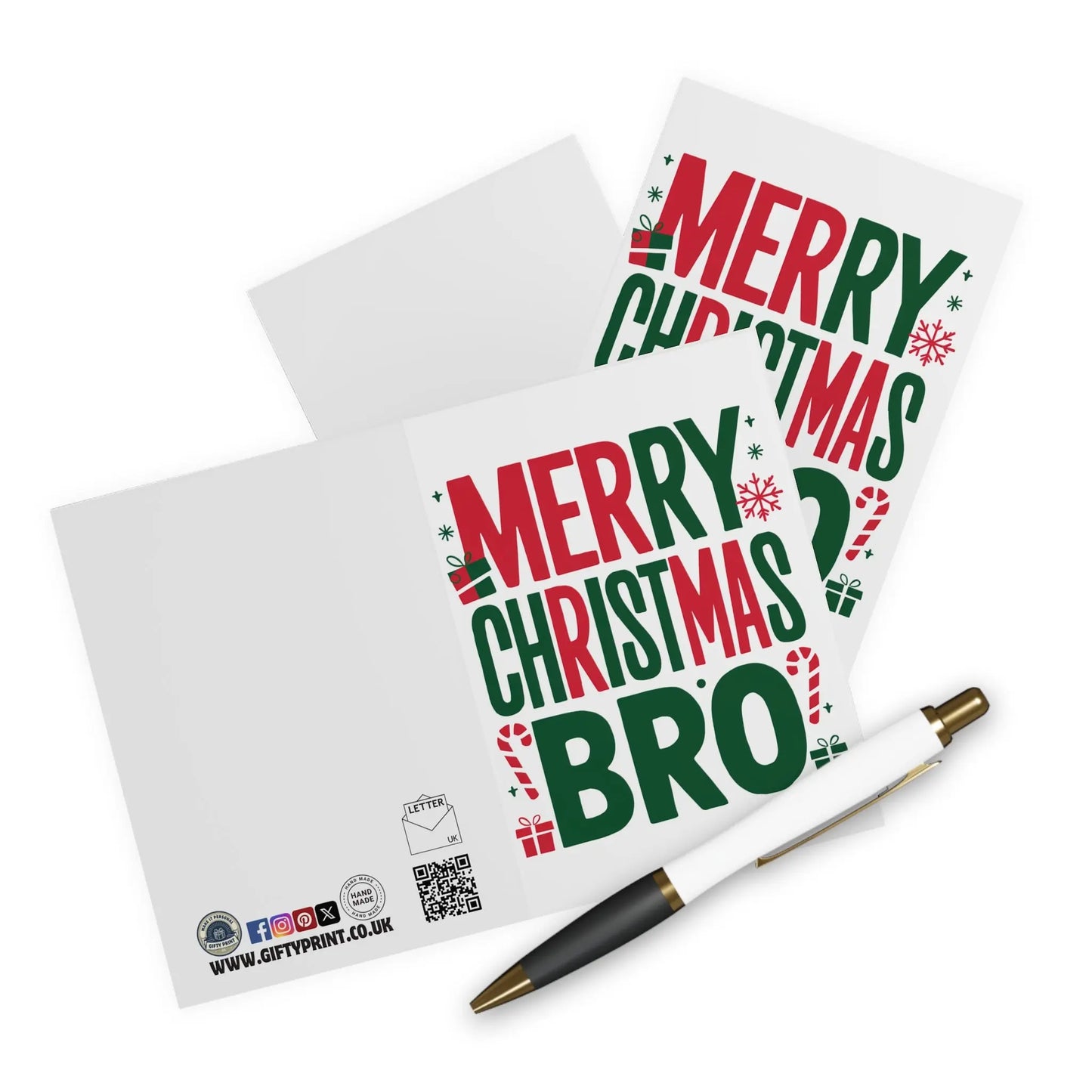 Context Merry Christmas Bro Brothers Christmas Card