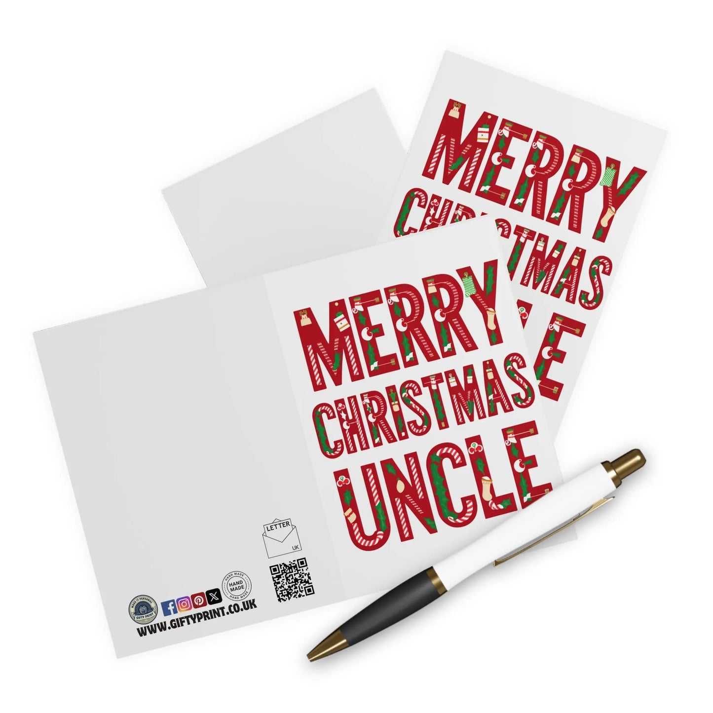 COntext Merry Christmas Uncle Christmas Card