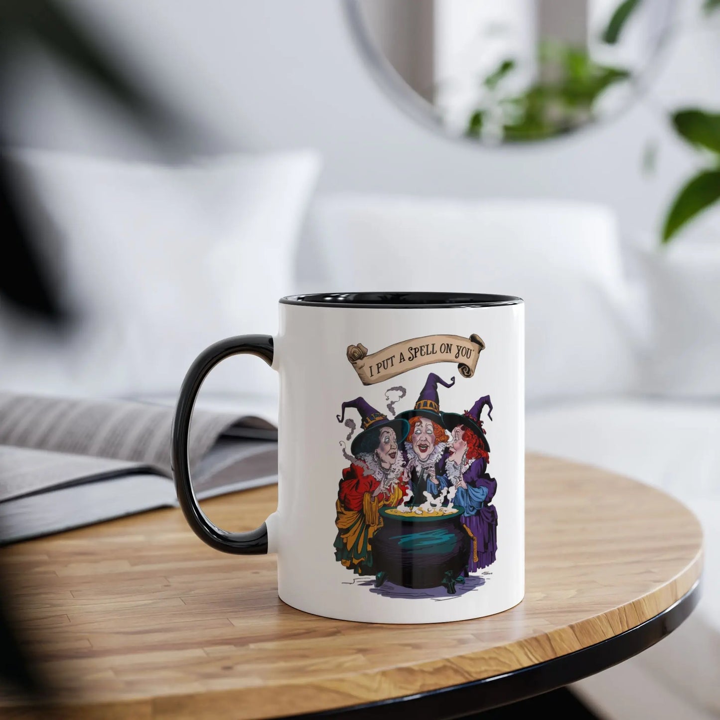 Context Personalised Halloween Mug I Put A Spell On You