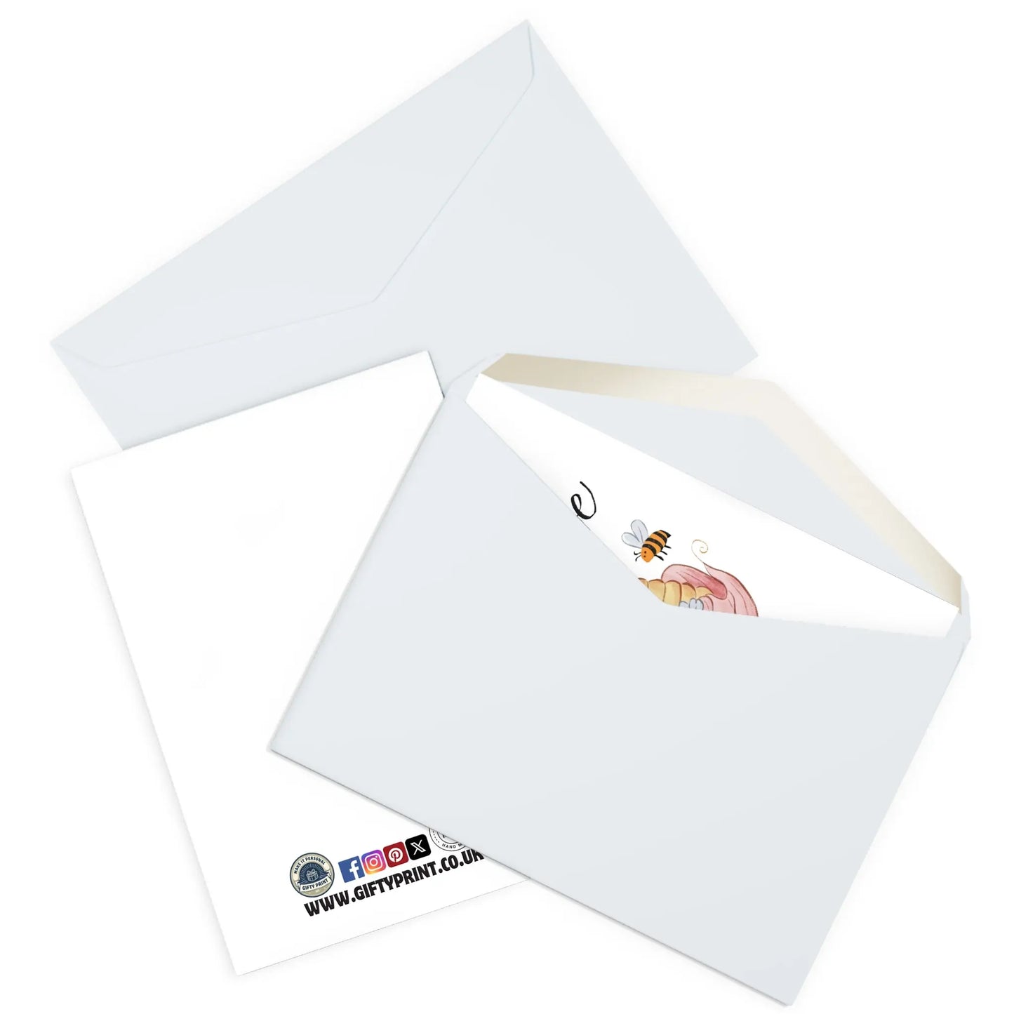 enveloped Personalised New Home Card Bee Happy In Your New Hive