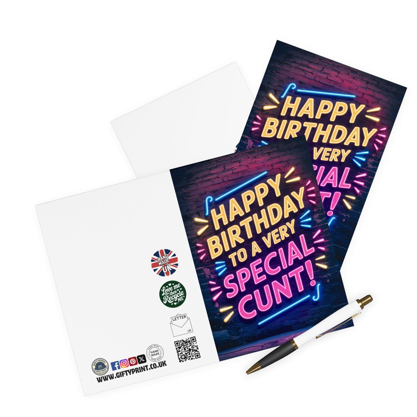 Rude Birthday Card Happy Birthday To A Very Special Cunt