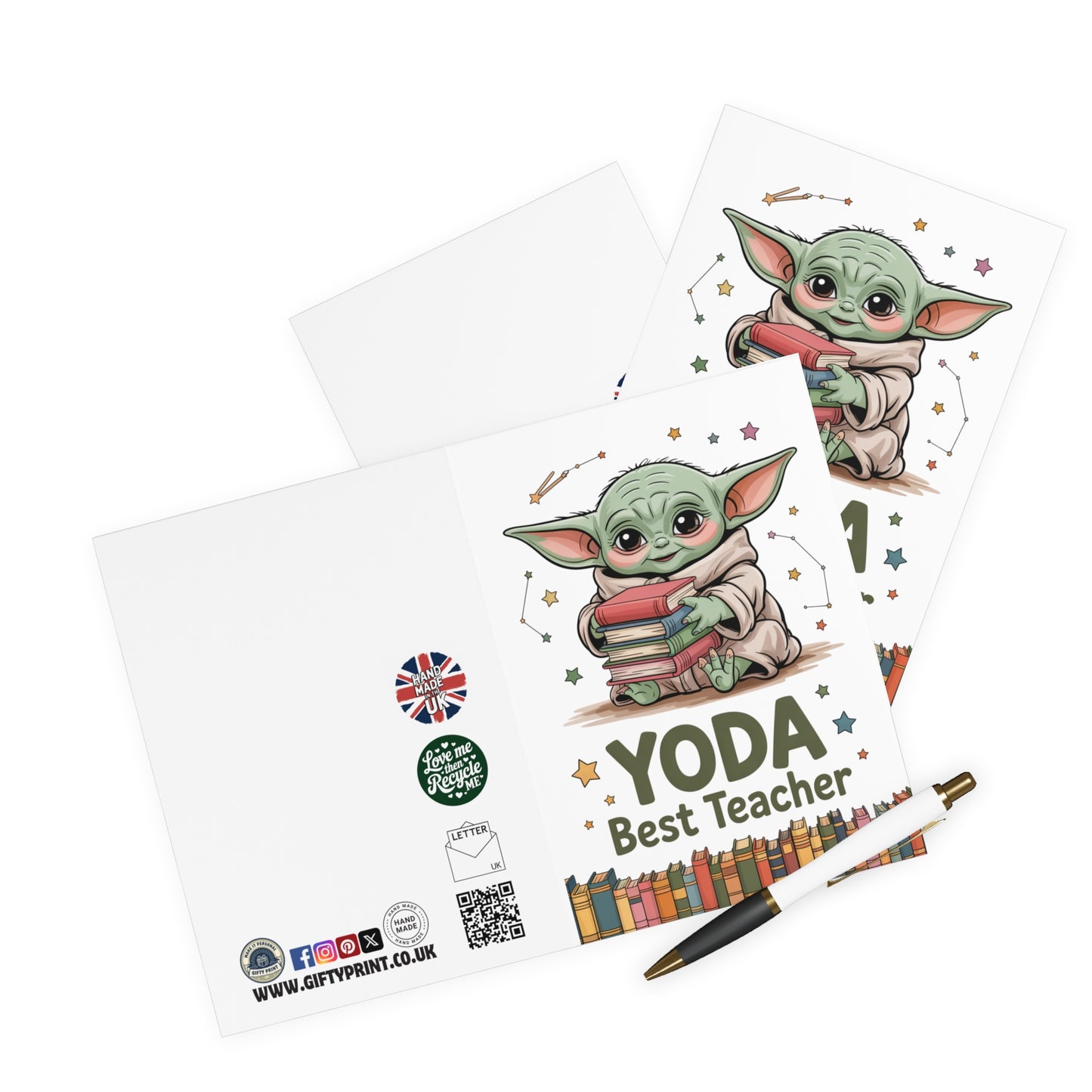 Teachers Card Yoda Best Teacher
