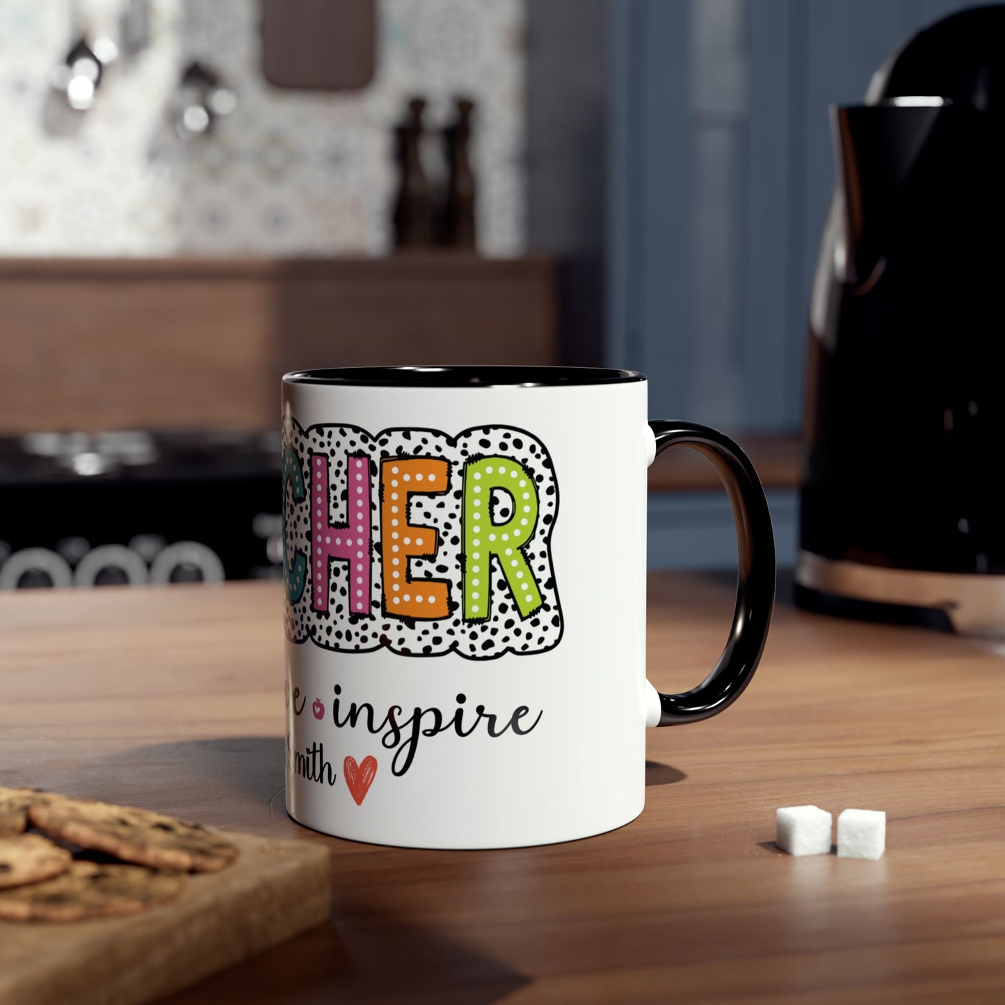 Teachers Mug Teach Love Inspire Personalised