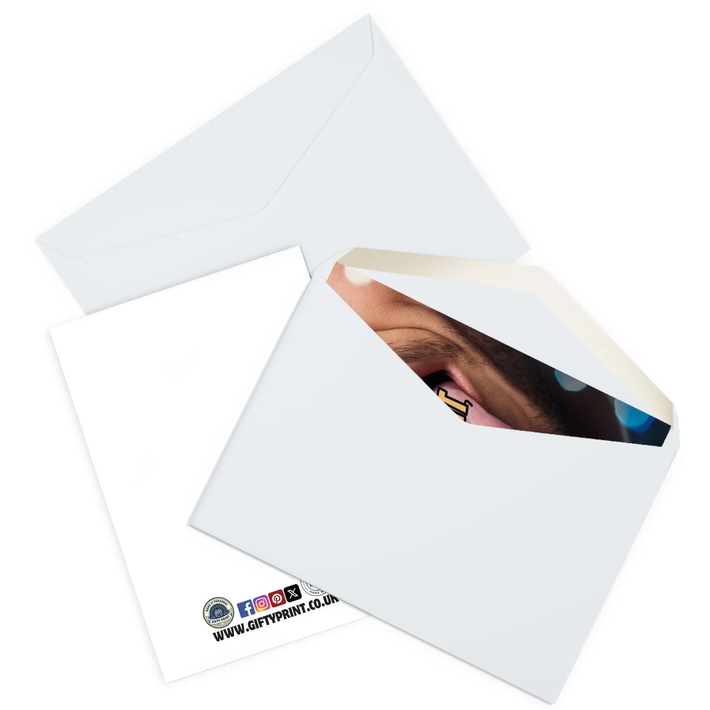 envelope Valentines Day Card I Licked It So It's Mine Man