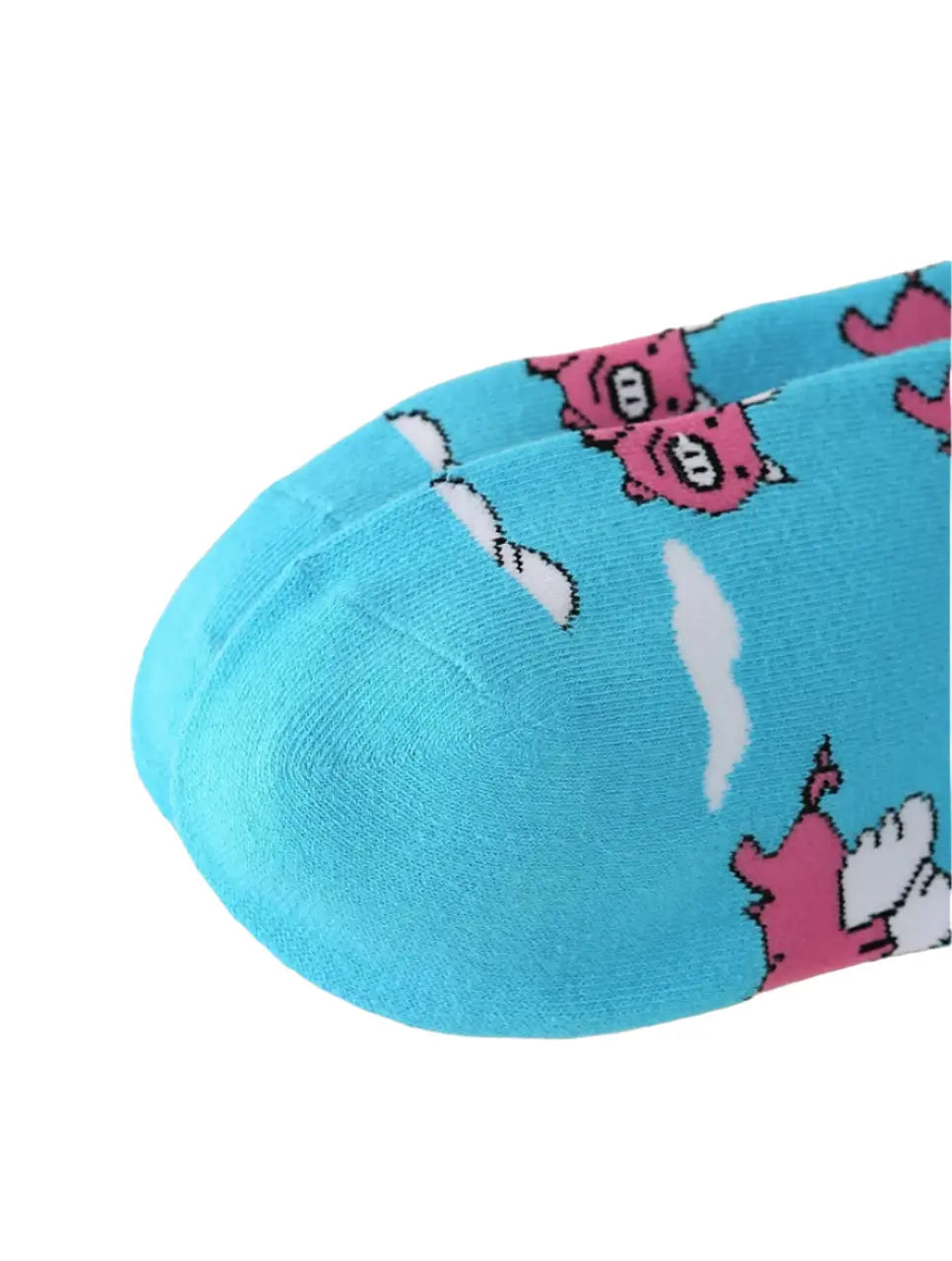 Cute Flying Pigs Pink & Blue Novelty Gift Socks