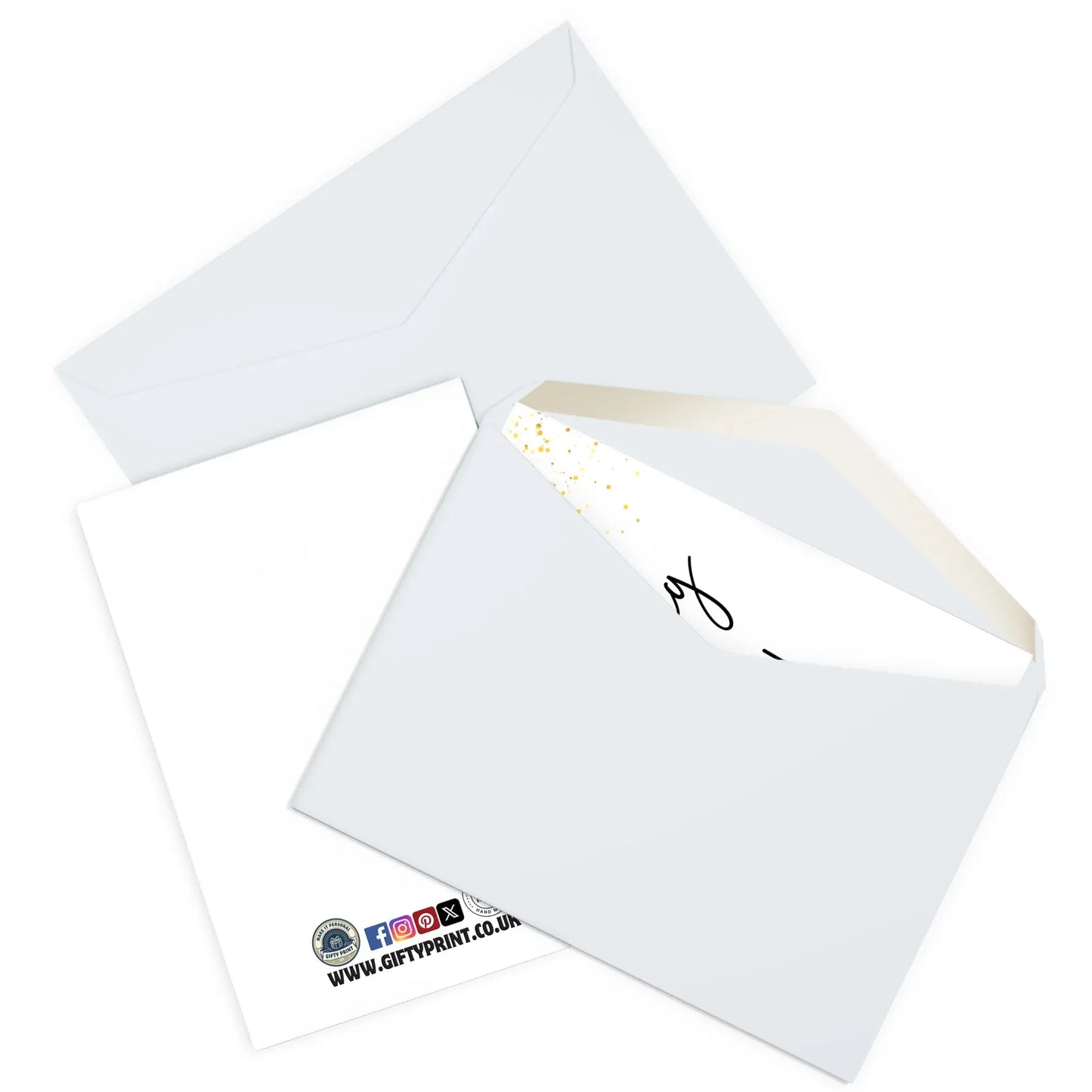 enveloped Wedding Card About Fucking Time