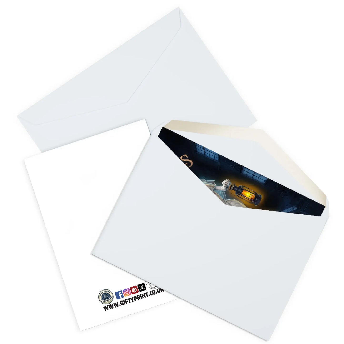 Wedding Card Ghost Bride & Groom Soul Mates