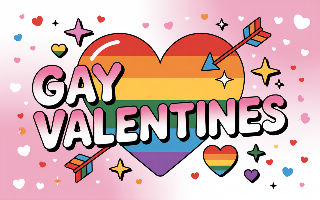 Gay LGBTQ+ Valentine's Day Cards: Funny, Rude, and Totally Extra