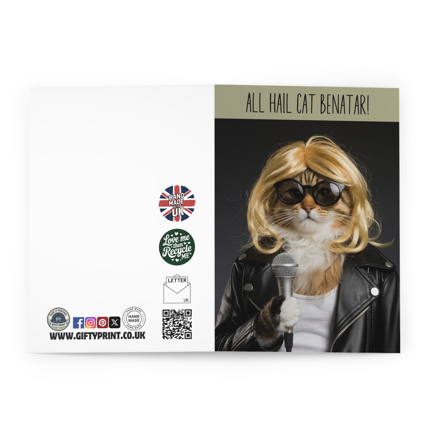 Funny Cat Birthday Card