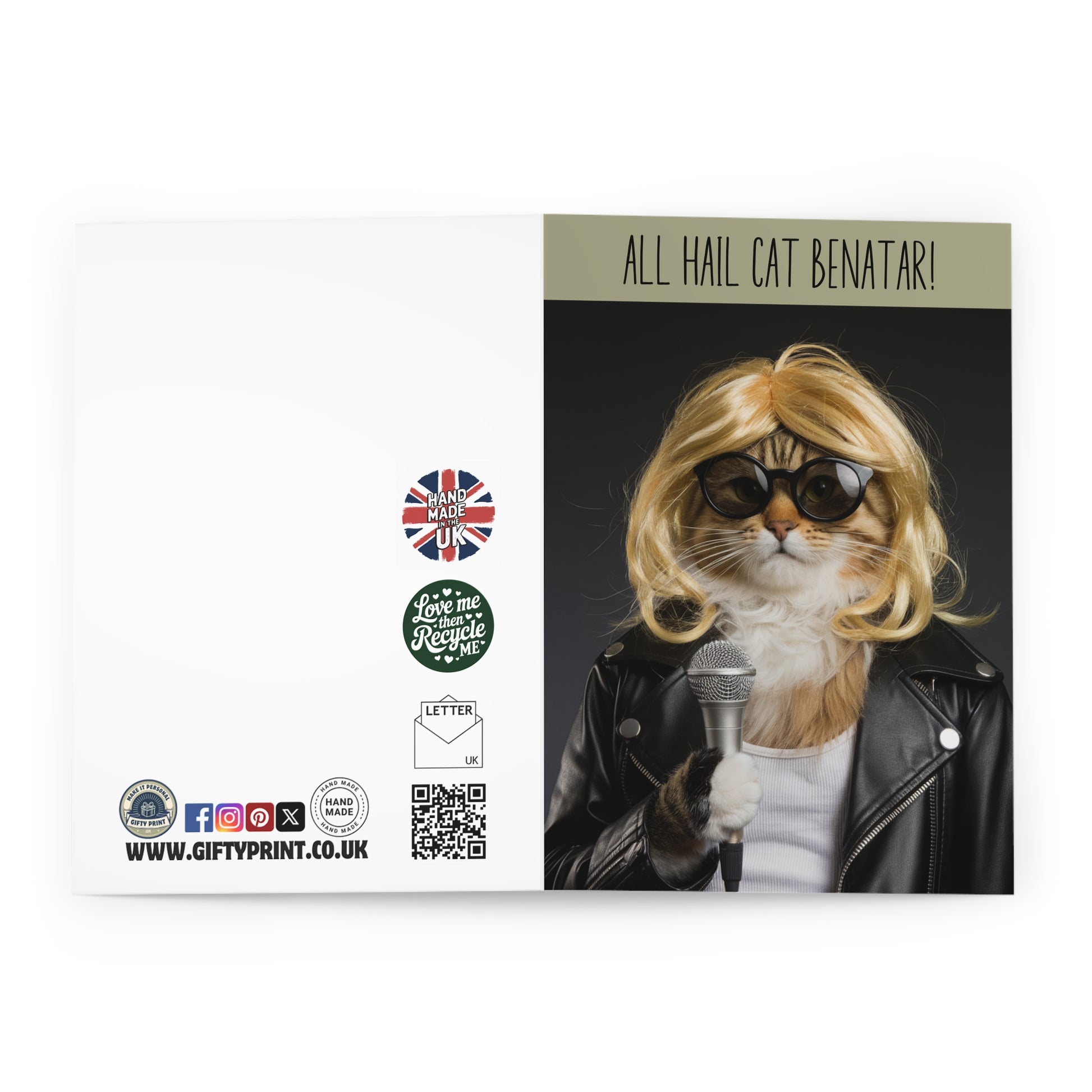 Funny Cat Birthday Card