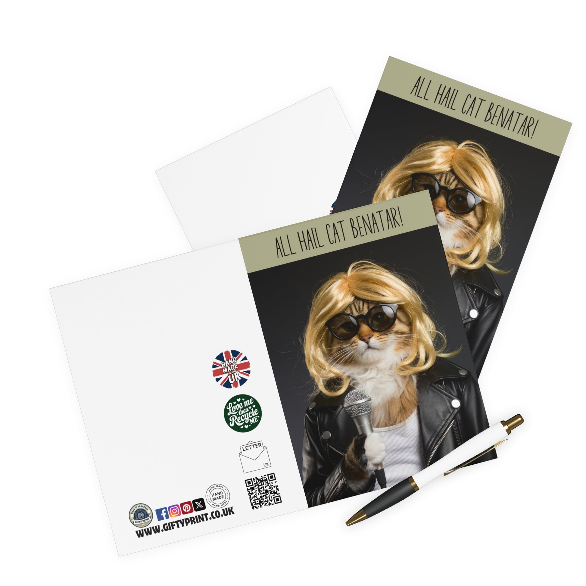 Funny Cat Birthday Card