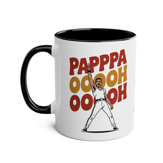 Fathers Day Mug Freddy Mercury Papppa Ooooooh