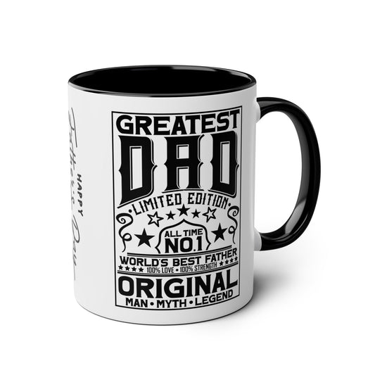Fathers Day Mug Greatest Dad Limited Edition