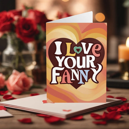 Funny Lesbian Valentines Day I Love Your Fanny
