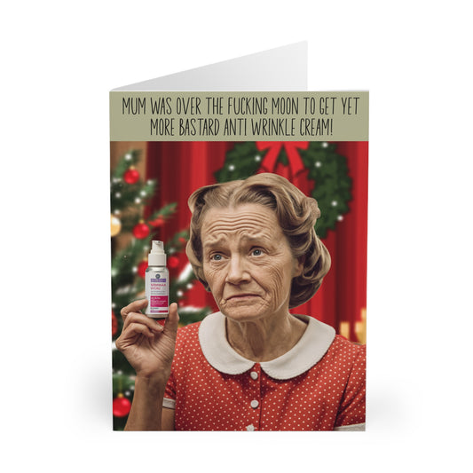 Funny Christmas Card Mum Was Not Impressed With Her Gift