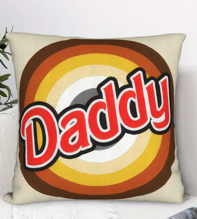 Funny Gay Cushion Cover Daddy 45cm x 45cm