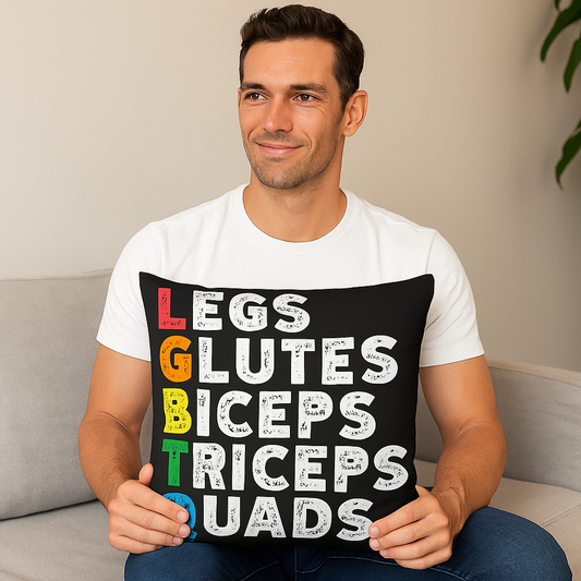 Funny Gay Cushion Cover LGBTQ 45cm x 45cm 