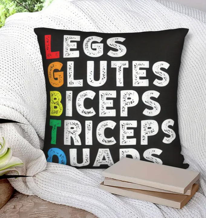 Funny Gay Cushion Cover LGBTQ 45cm x 45cm 