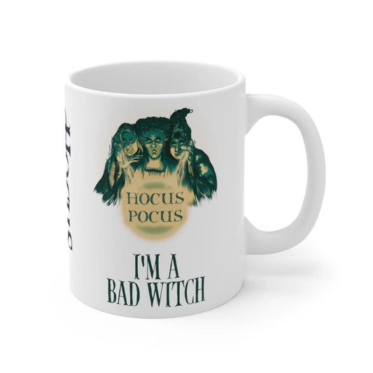 Right Halloween Mug Hocus Pocus I'm A Bad WitchHalloween Mug Hocus Pocus I'm A Bad Witch