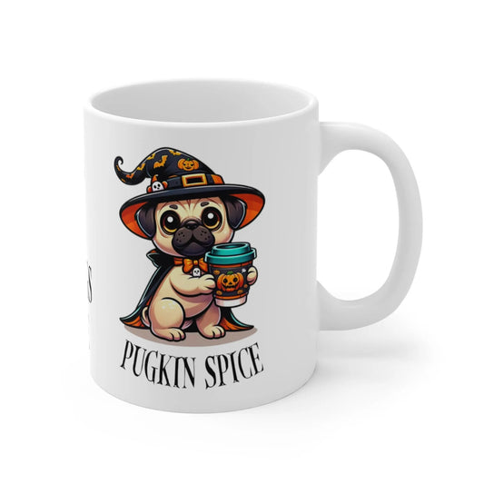 right Halloween Mug Pug Dog Pugkin Spice And All Things Nice