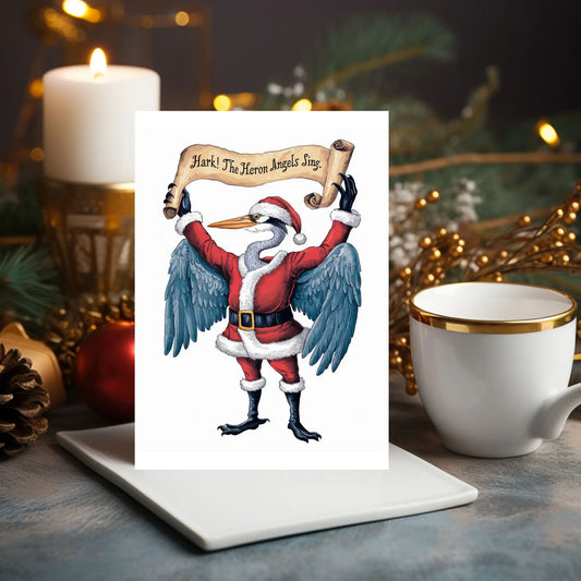 Hark The Heron Angles Sing Christmas Christmas Card
