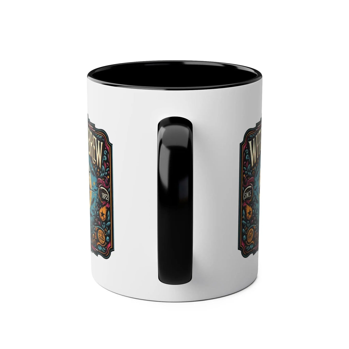 Handle Personalised Halloween Witches Brew Mug