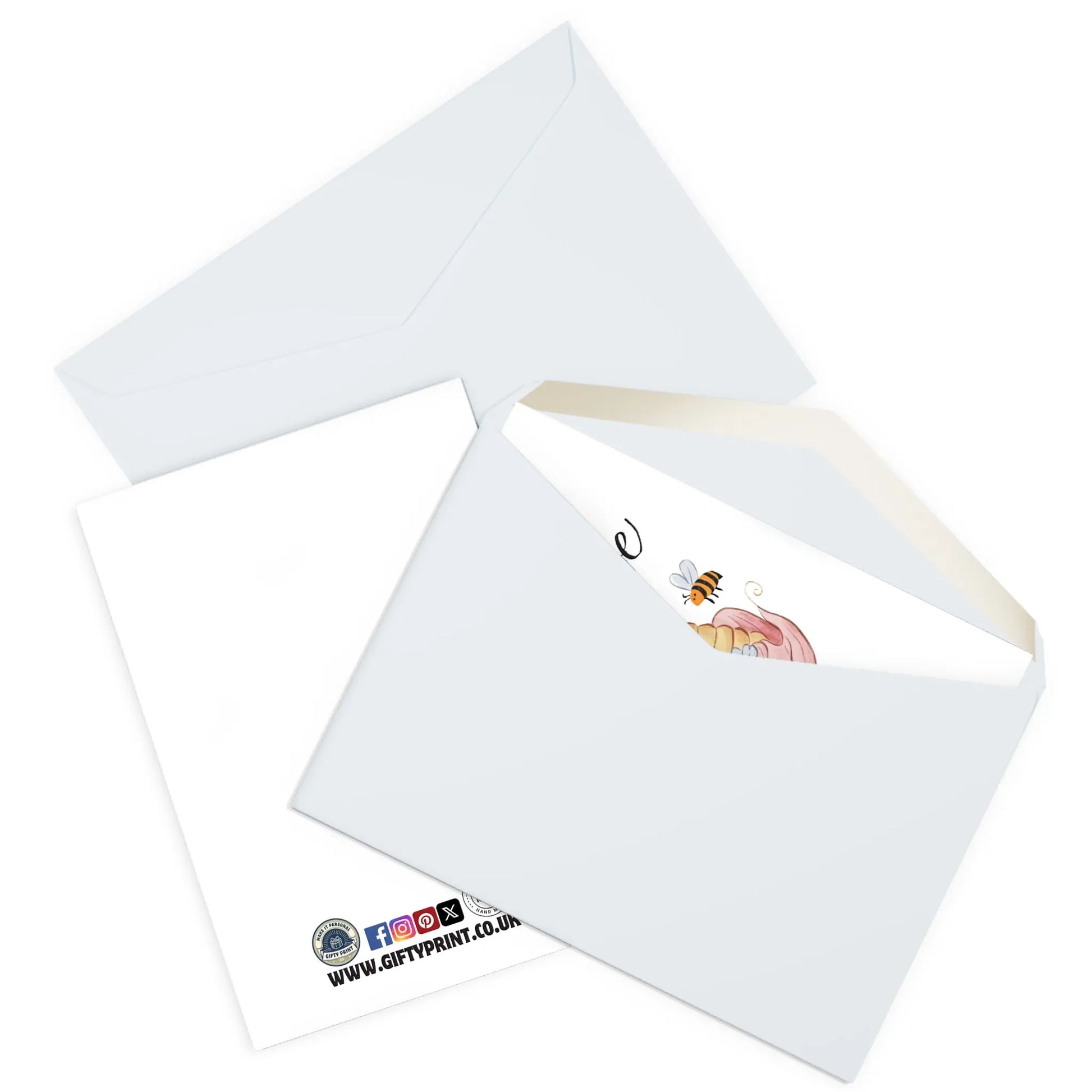 enveloped Personalised New Home Card Bee Happy In Your New Hive