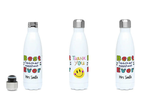 Personalised Best Teaching Assistant Ever 500ml Water Bottle