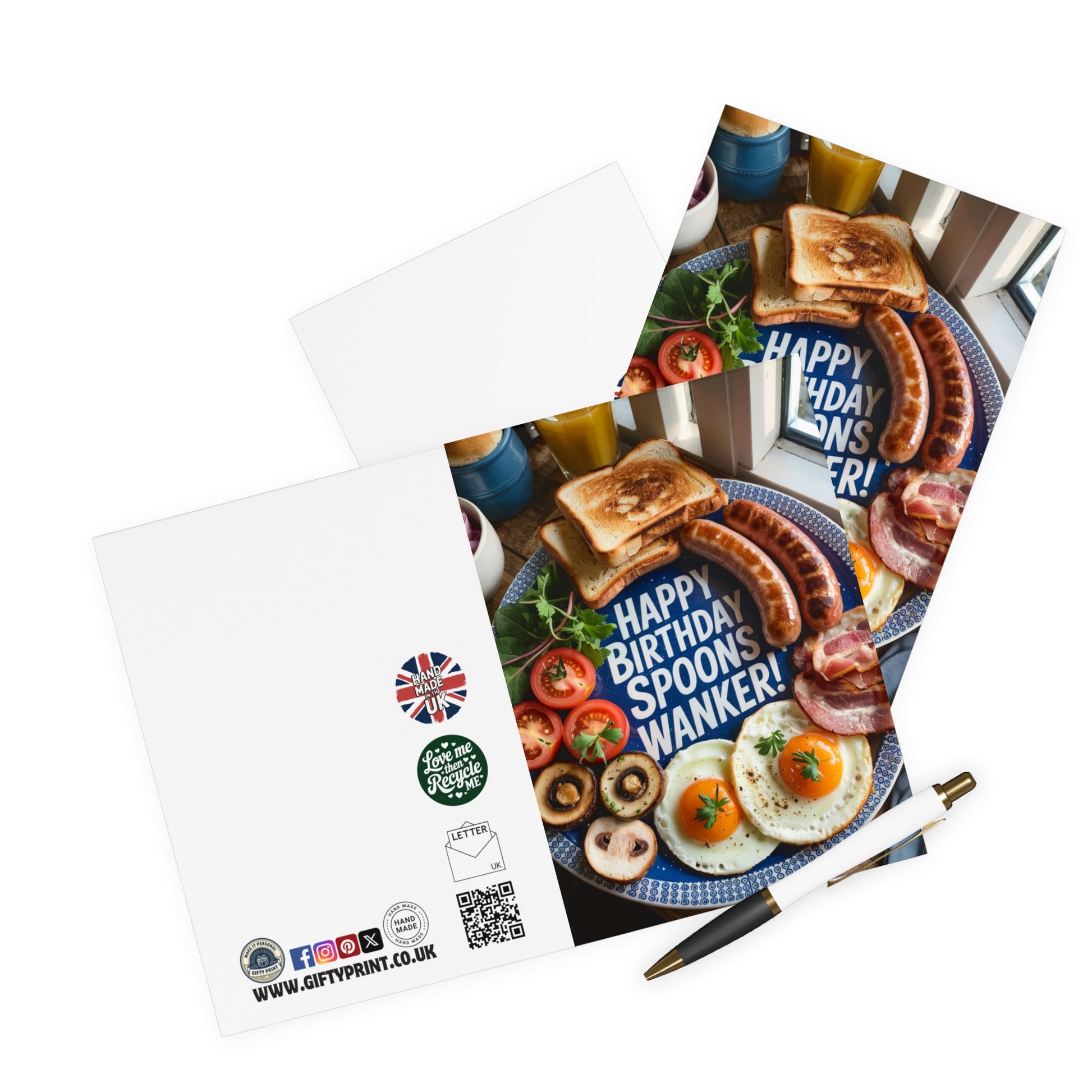 Wetherspoons Wanker – Funny Birthday Card context